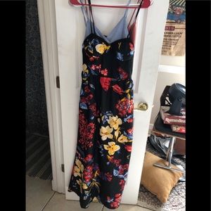 Cute floral maxi dress